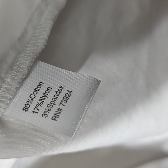 Ming Wang White Zip Jacket‎ Size Large - Picture 5 of 6